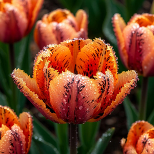 Тюльпан Литл Джем купить по цене от 199р. в интернет-магазине «Посадика» с доставкой почтой в в Лыткариное и по всей России – [изображение №1].